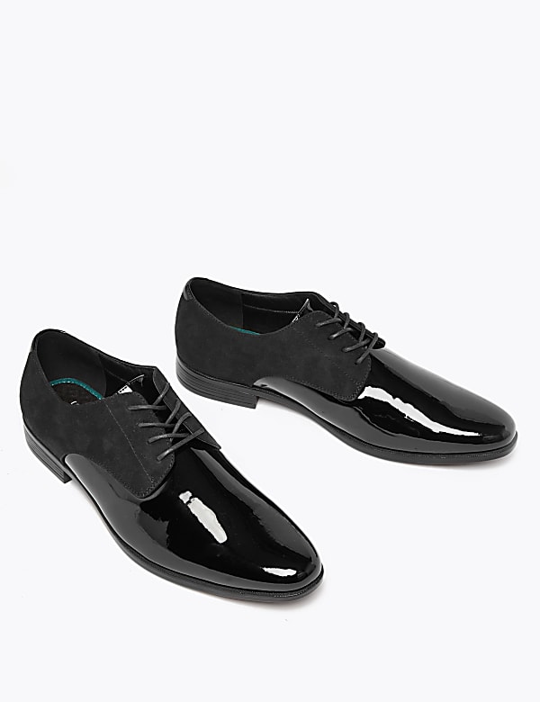 Patent Derby Shoes