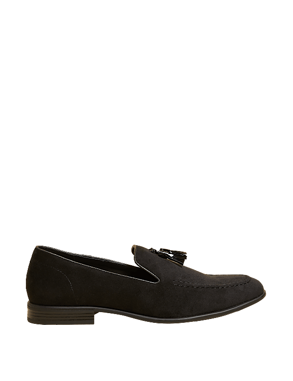 Velvet Slip-On Loafers