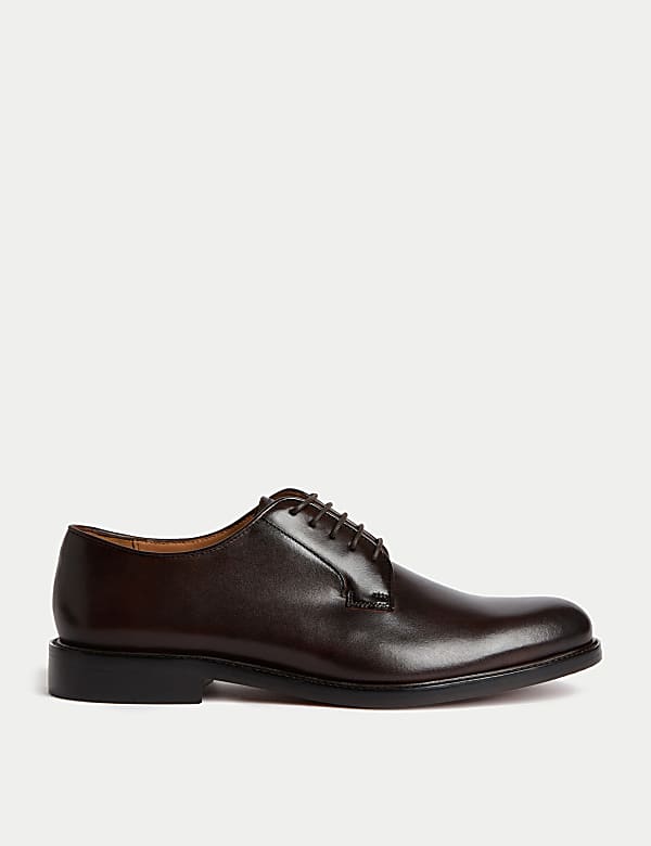 Leather Derby Shoes - NO