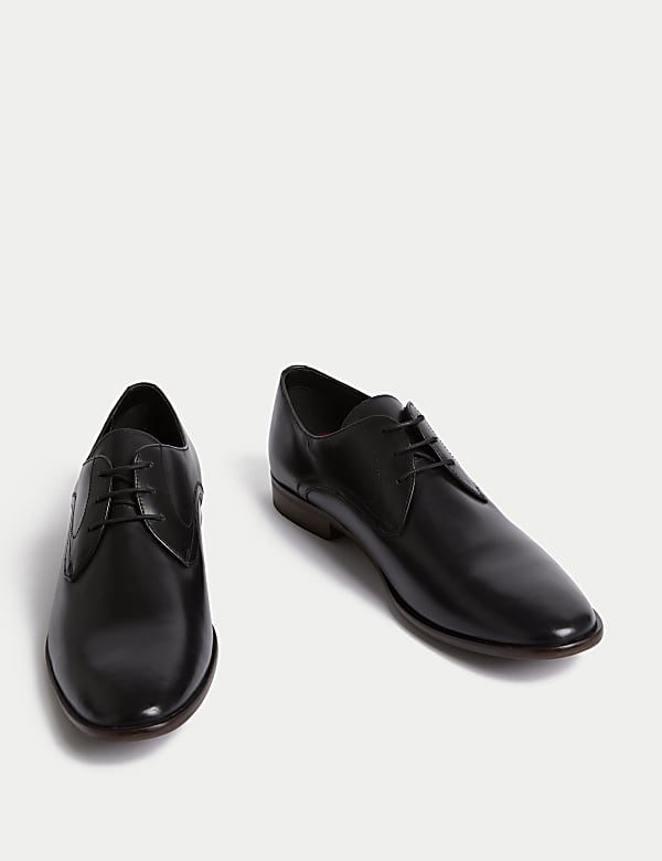 Leather Derby Shoes - FR