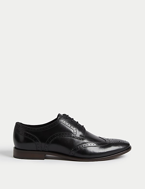 Richelieux larges en cuir - CH