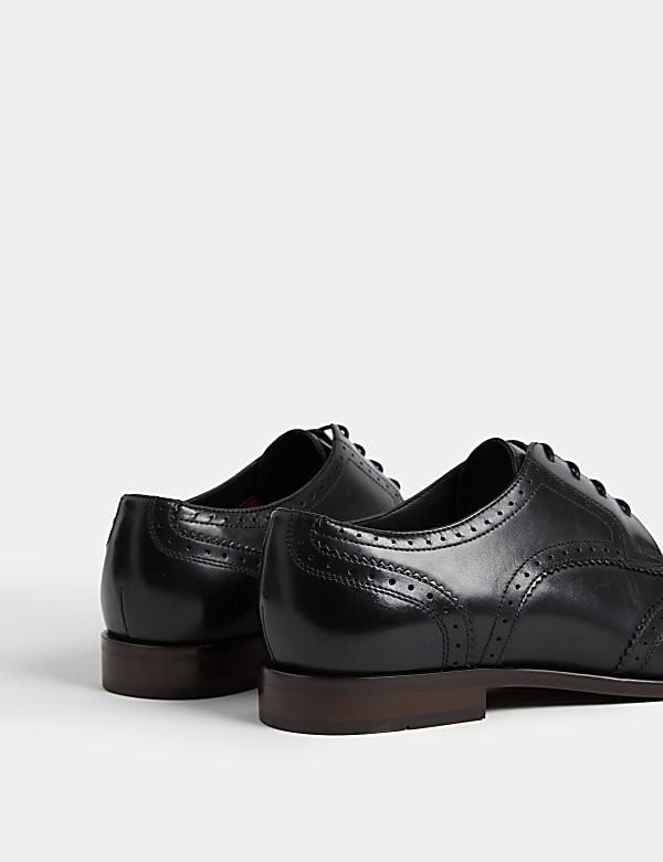Wide Fit Leather Brogues - IS