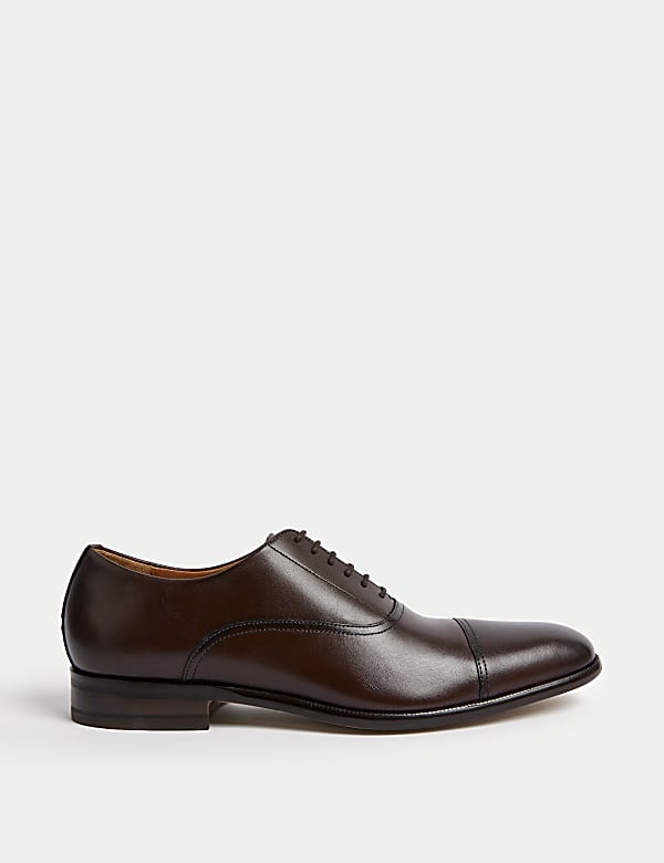 Leather Oxford Shoes - PT