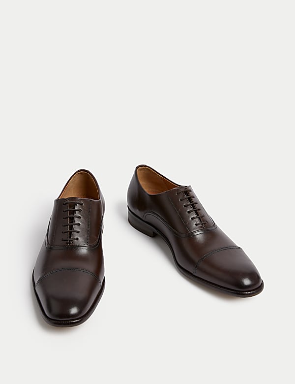 Leather Oxford Shoes - PT