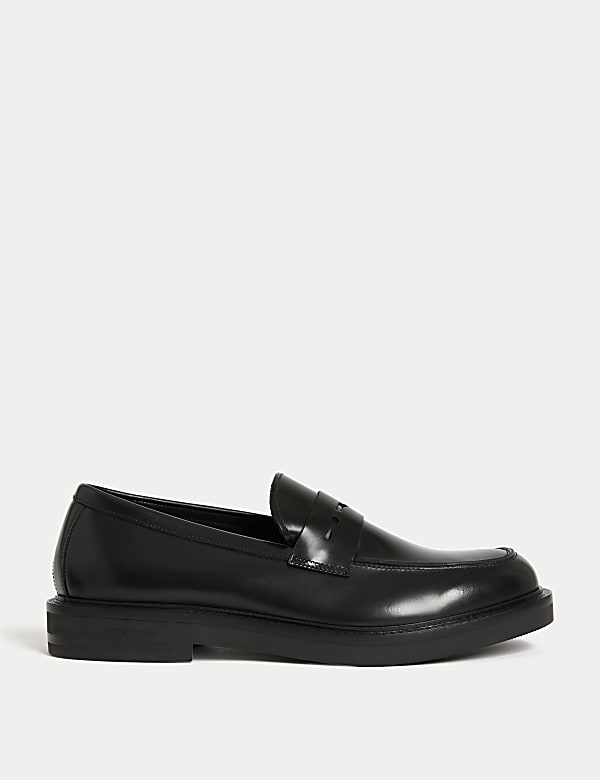 Lederslipper BLACK Schuhe M S DE