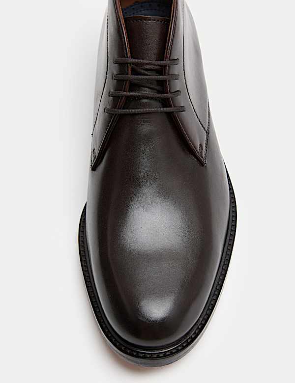 Bottines Chukka en cuir - FR