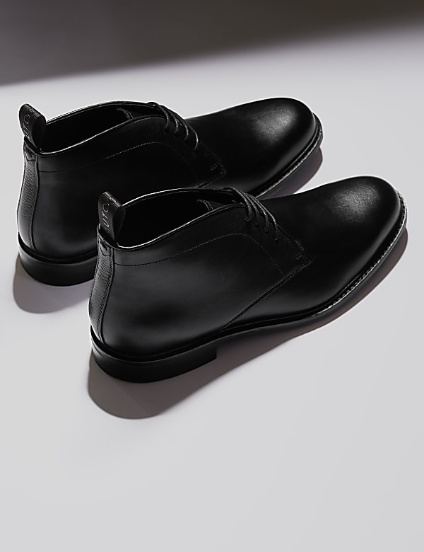 Bottines Chukka en cuir - BE