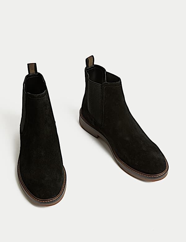 Suede Chelsea Boots - AT