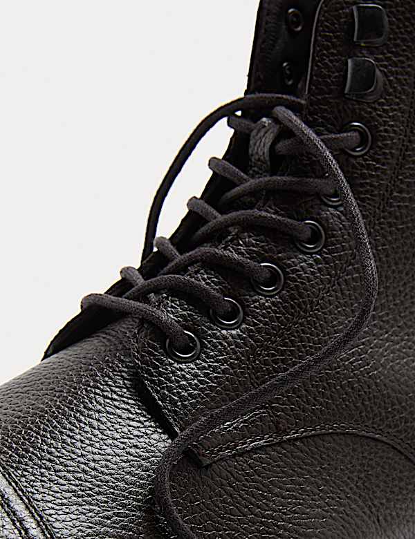 Autograph Leather Toe Cap Tumbled Boot - AT