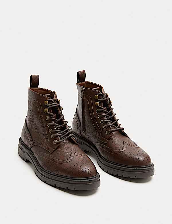 Brogue Chukka Boots - UA