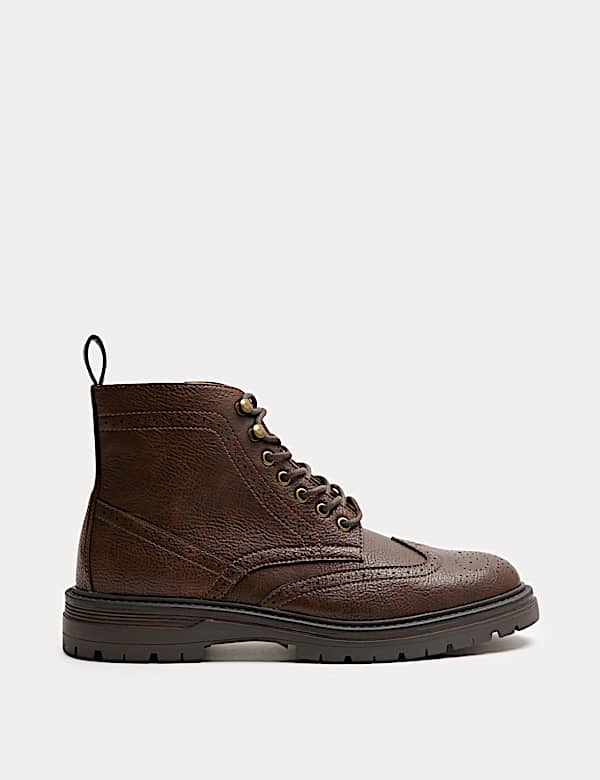 Brogue Chukka Boots - GR