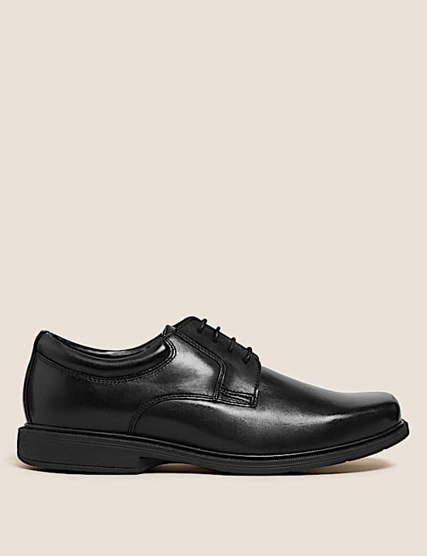 Wide Fit Airflex&trade; Leather Shoes