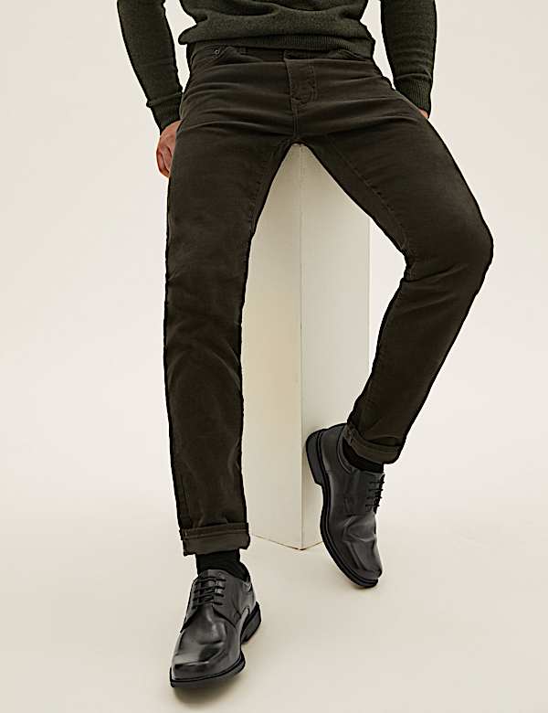 Wide Fit Airflex&trade; Leather Shoes