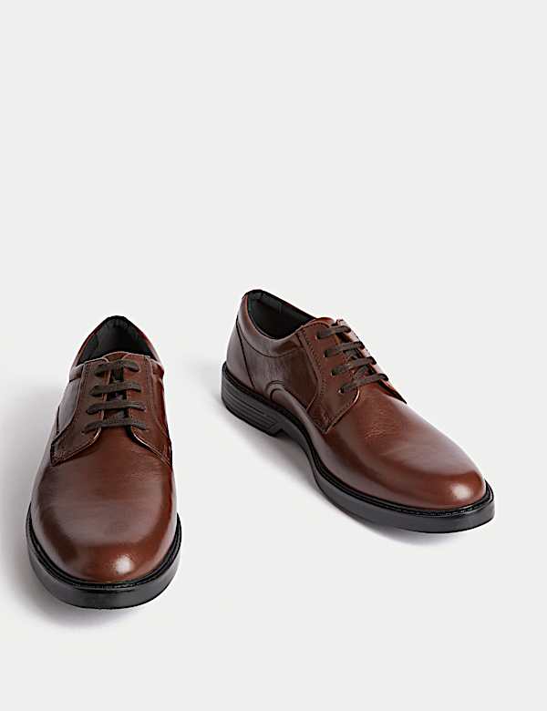 Leren Derby-schoenen met Airflex&trade; - NL