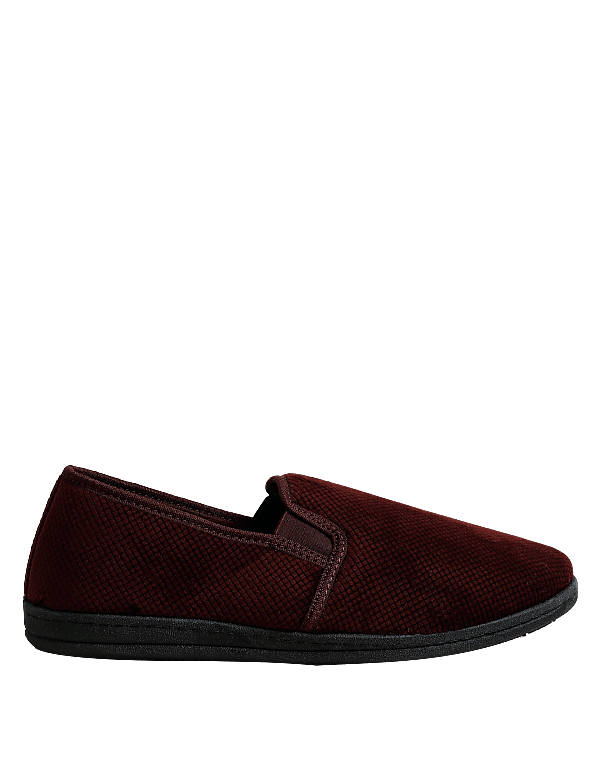 Velour Slippers with Freshfeet™