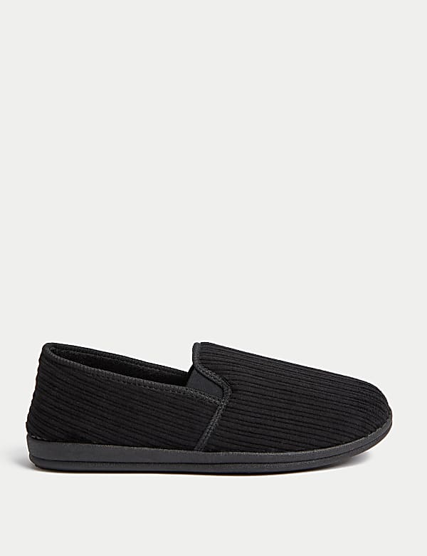 Corduroy Slippers with Freshfeet™ - ID