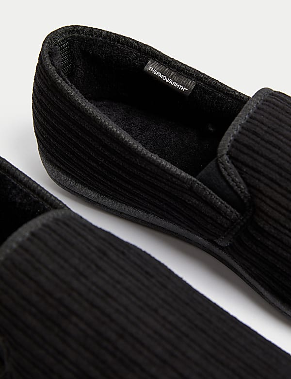 Corduroy Slippers with Freshfeet™
