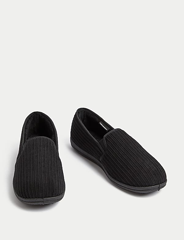 Corduroy Slippers with Freshfeet™ - LU