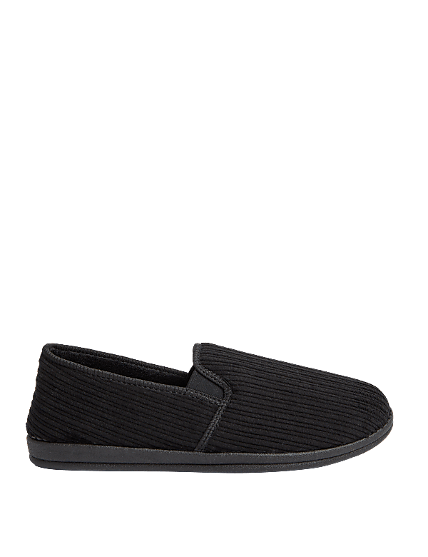 Corduroy Slippers with Freshfeet™