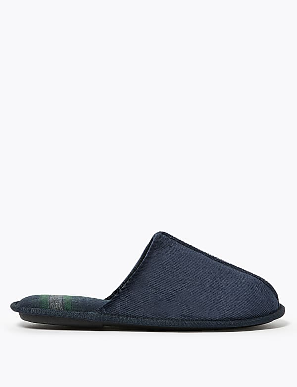 Corduroy Mule Slippers