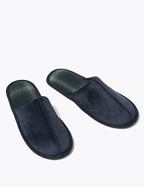 Corduroy Mule Slippers