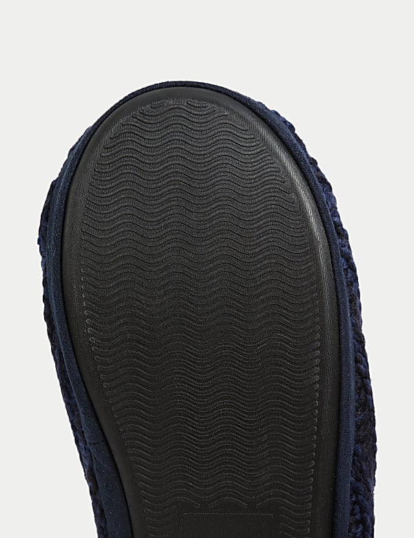 Cable Knit Slipper Boots with Freshfeet&trade; - CN