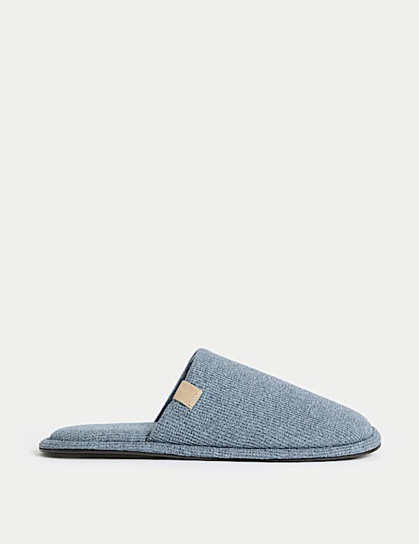 Waffle Mule Slippers with Freshfeet™ - LU