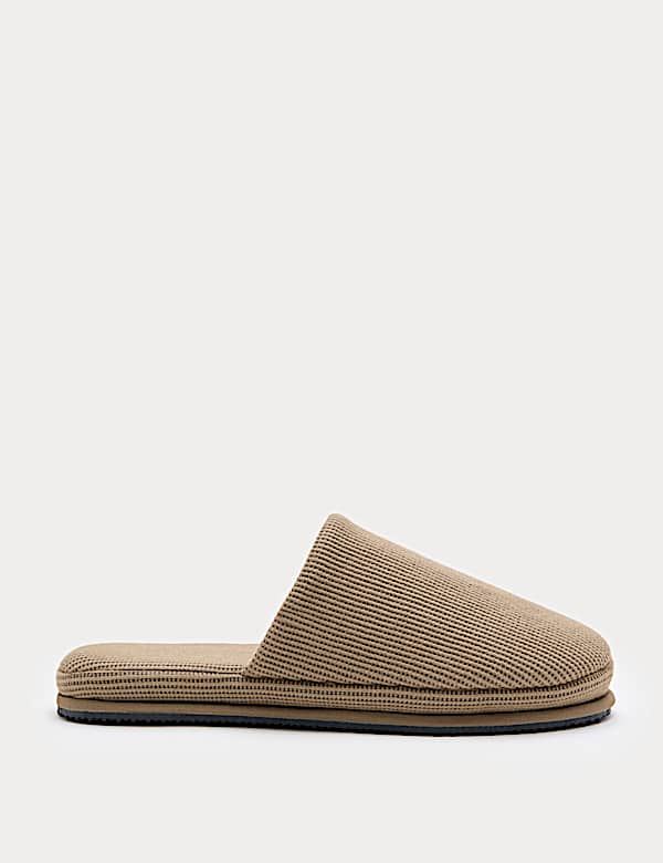 Micro Waffle Mule Slippers with Freshfeet&trade; - FR