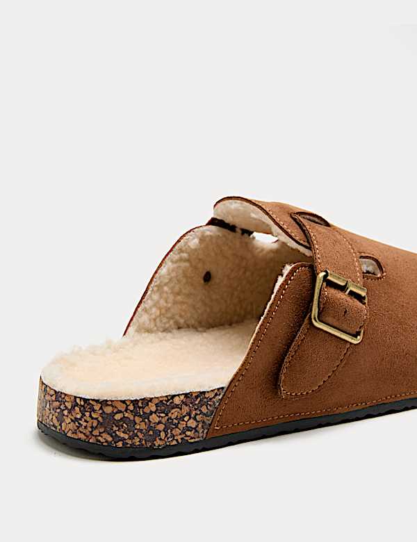 Buckle Mule Slippers - JP