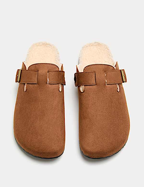Buckle Mule Slippers - JP