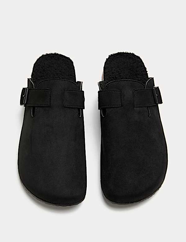 Buckle Mule Slippers - JP