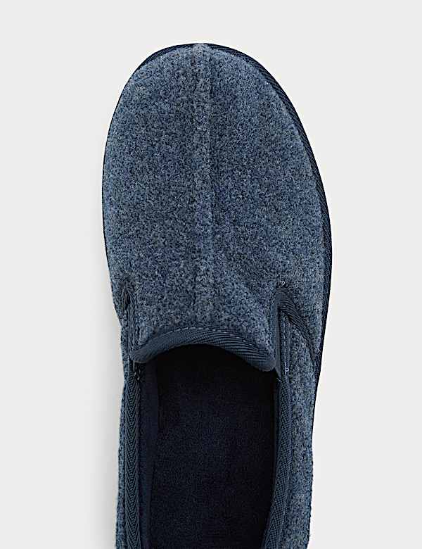 Fleece Lined Lounge Slippers - RO