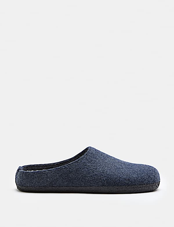 Felt Mule Slippers with Freshfeet&trade; - US