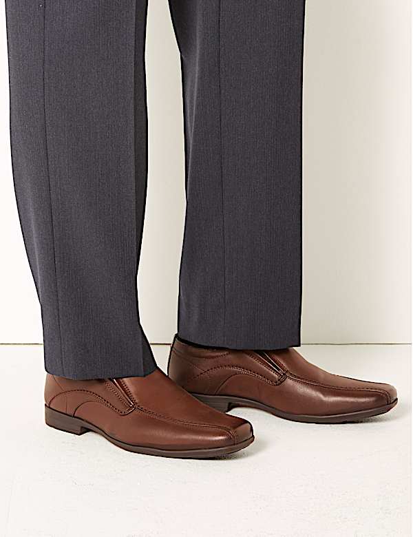 Stitch Detail Slip-on Shoes