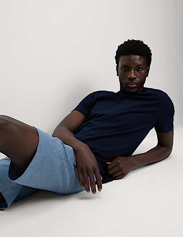 2pk Pure Cotton Pyjama Shorts