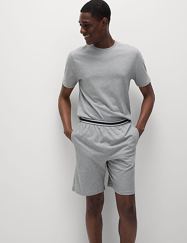 2pk Pure Cotton Pyjama Shorts - RO
