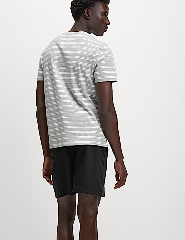 Pure Cotton Striped Pyjama Set