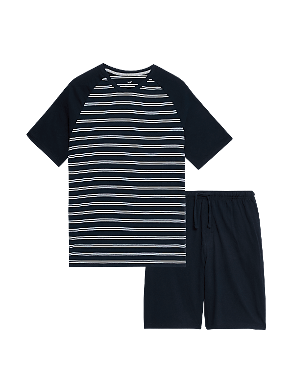 Pure Cotton Striped Pyjama Set