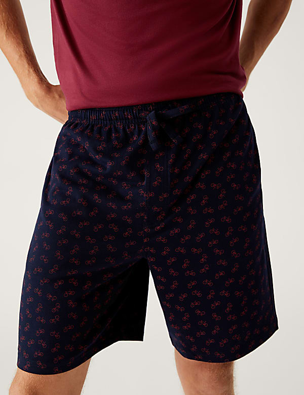 Pure Cotton Bike Print Pyjama Set