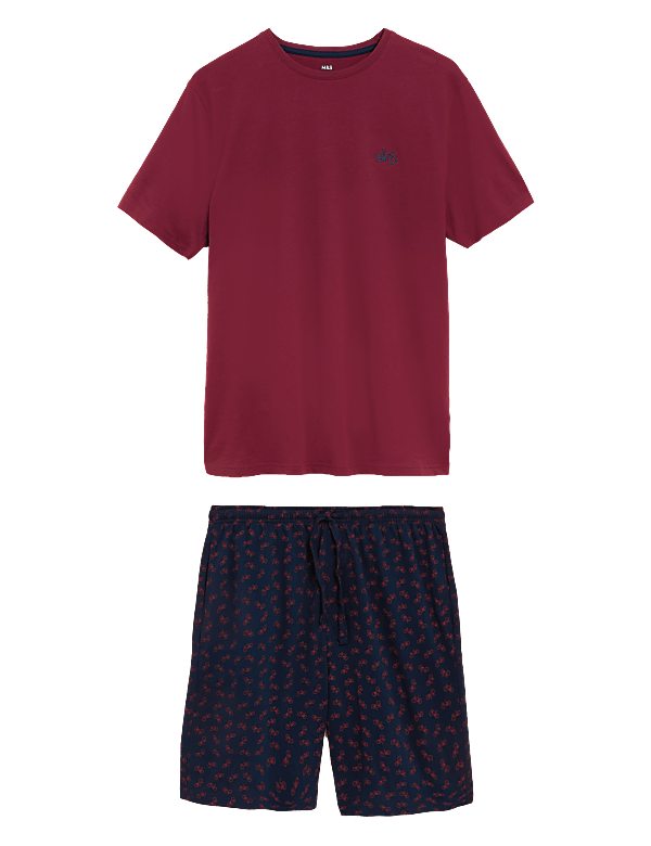 Pure Cotton Bike Print Pyjama Set