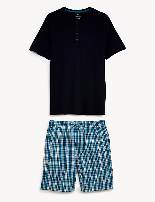 Pure Cotton Checked Pyjama Set - MX