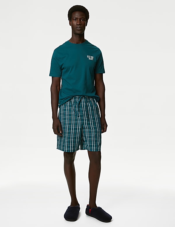 Pure Cotton Let Me Nap Slogan Pyjama Set