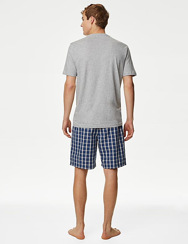 Pure Cotton Checked Pyjama Set