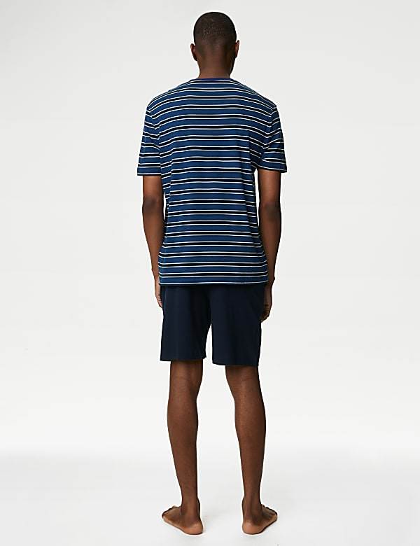 Pure Cotton Striped Pyjama Set