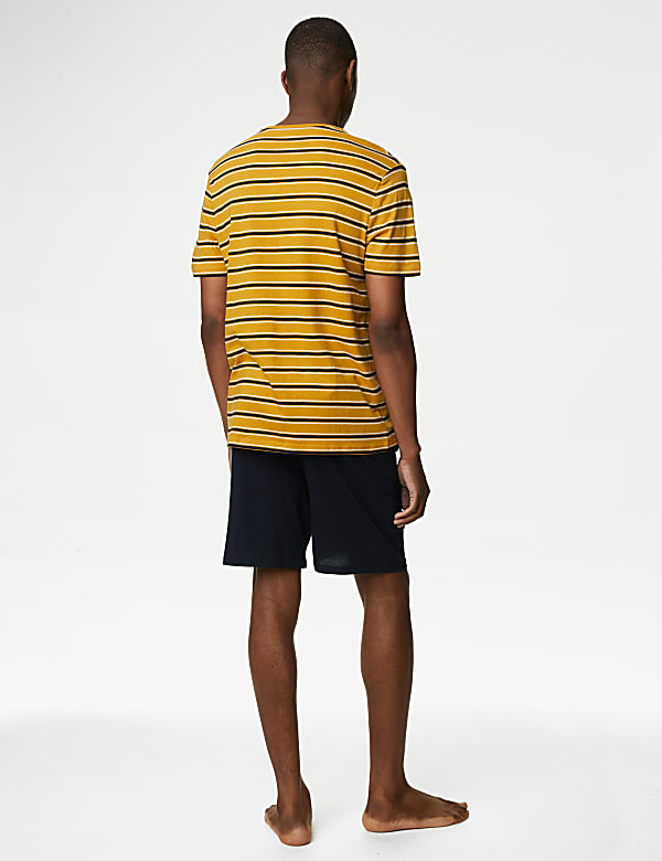 Pure Cotton Striped Pyjama Set