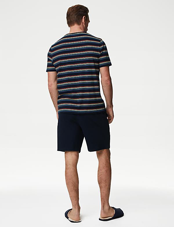 Pure Cotton Striped Pyjama Set