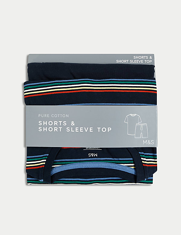 Pure Cotton Striped Pyjama Set