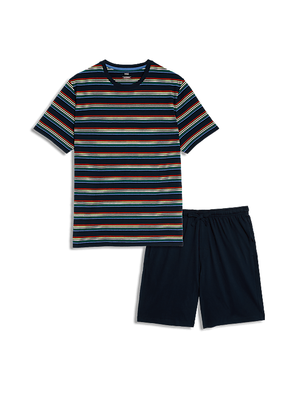 Pure Cotton Striped Pyjama Set