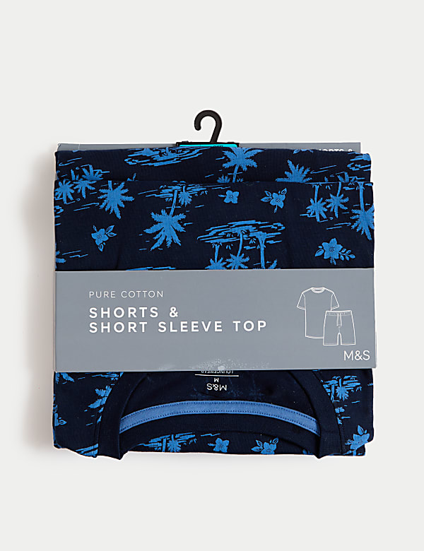 Pure Cotton Tropical Print Pyjama Set