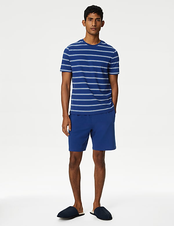 Pure Cotton Striped Pyjama Set